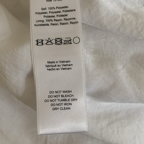 Anthropologie Current Air white blouse - Picture 8 of 9